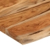 Estante pared rectangular madera acacia borde vivo 50x30x2,5 cm