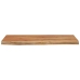 Estante pared rectangular madera acacia borde vivo 60x30x2,5 cm