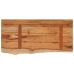 Estante pared rectangular madera acacia borde vivo 60x30x2,5 cm