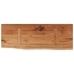 Estante pared rectangular madera acacia borde vivo 70x30x2,5 cm