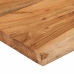 Estante pared rectangular madera acacia borde vivo 50x40x2,5 cm