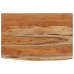 Estante pared rectangular madera acacia borde vivo 70x40x2,5 cm