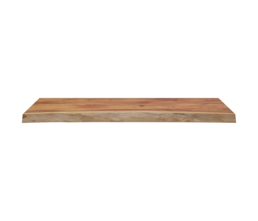 Tablero rectangular madera de acacia borde vivo 90x40x2,5 cm