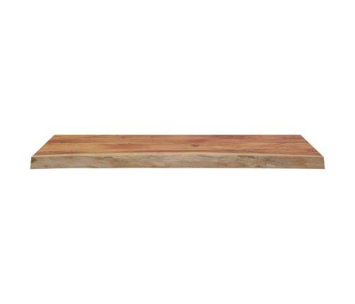 Tablero rectangular madera de acacia borde vivo 100x40x2,5 cm