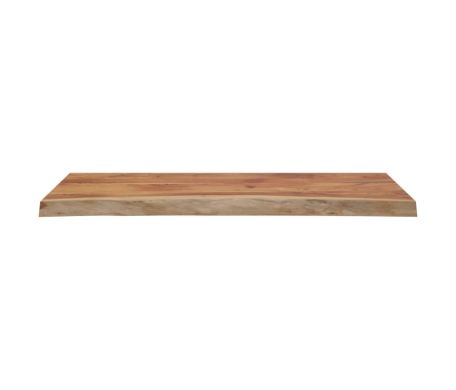 Tablero rectangular madera de acacia borde vivo 110x40x2,5 cm