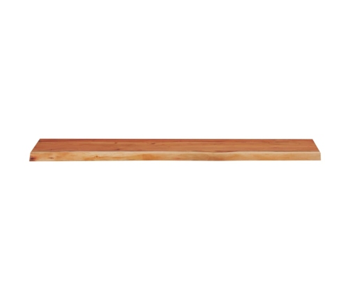 Tablero rectangular madera de acacia borde vivo 120x40x2,5 cm