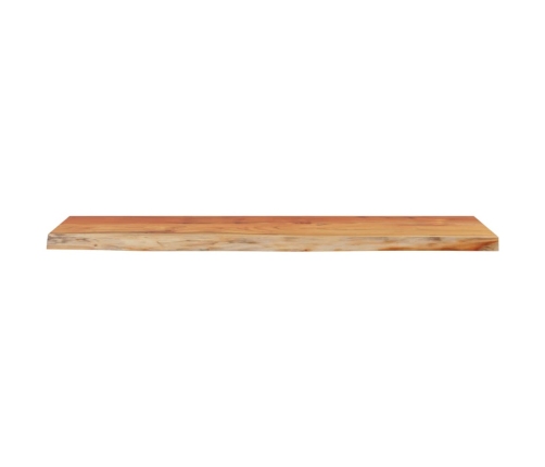 Tablero rectangular madera de acacia borde vivo 160x40x2,5 cm