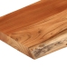 Tablero rectangular madera de acacia borde vivo 160x40x2,5 cm