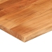 Tablero rectangular madera de acacia borde vivo 90x80x2,5 cm