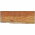 Estante pared rectangular madera acacia borde vivo 50x20x3,8 cm