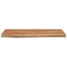 Estante pared rectangular madera acacia borde vivo 60x30x3,8 cm