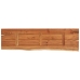 Tablero rectangular madera de acacia borde vivo 120x40x3,8 cm