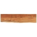 Tablero rectangular madera de acacia borde vivo 160x40x3,8 cm