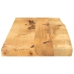 Tablero de mesa borde natural madera maciza mango 70x20x2,5 cm