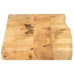 Tablero de mesa borde natural madera maciza mango 100x30x2,5 cm