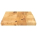 Tablero de mesa borde natural madera maciza mango 50x40x2,5 cm