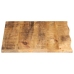 Tablero de mesa borde natural madera maciza mango 70x60x2,5 cm