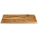 Tablero de mesa borde natural madera maciza mango 90x80x2,5 cm