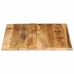 Tablero de mesa borde natural madera maciza mango 90x80x2,5 cm