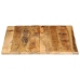 Tablero de mesa borde natural madera maciza mango 100x80x2,5 cm