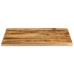 Tablero de mesa borde natural madera maciza mango 110x80x2,5 cm