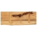 Tablero de mesa borde natural madera maciza mango 80x30x3,8 cm