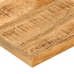 Tablero de mesa borde natural madera maciza mango 40x40x3,8 cm