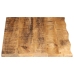 Tablero de mesa borde natural madera maciza mango 100x60x3,8 cm