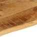 Tablero de mesa borde natural madera maciza mango 100x60x3,8 cm