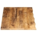 Tablero de mesa borde natural madera maciza mango 140x60x3,8 cm