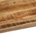 Tablero de mesa borde natural madera maciza mango 110x80x3,8 cm