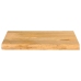 Tablero de mesa borde natural madera maciza mango 40x20x2,5 cm