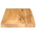 Tablero de mesa borde natural madera maciza mango 40x20x2,5 cm