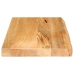 Tablero de mesa borde natural madera maciza mango 50x20x2,5 cm