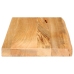 Tablero de mesa borde natural madera maciza mango 60x20x2,5 cm