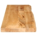 Tablero de mesa borde natural madera maciza mango 110x40x2,5 cm