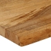 Tablero de mesa borde natural madera maciza mango 110x40x2,5 cm