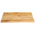 Tablero de mesa borde natural madera maciza mango 60x60x2,5 cm