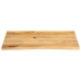 Tablero de mesa borde natural madera maciza mango 70x60x2,5 cm