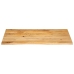 Tablero de mesa borde natural madera maciza mango 120x60x2,5 cm