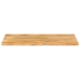 Tablero de mesa borde natural madera maciza mango 140x60x2,5 cm