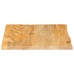 Tablero de mesa borde natural madera maciza mango 80x80x2,5 cm