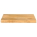 Tablero de mesa borde natural madera maciza mango 60x20x3,8 cm