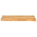 Tablero de mesa borde natural madera maciza mango 70x20x3,8 cm