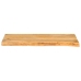 Tablero de mesa borde natural madera maciza mango 90x20x3,8 cm