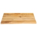 Tablero de mesa borde natural madera maciza mango 60x60x3,8 cm