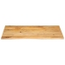 Tablero de mesa borde natural madera maciza mango 120x60x3,8 cm