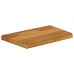 Tablero de mesa borde natural madera maciza mango 40x20x2,5 cm