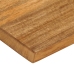 Tablero de mesa borde natural madera maciza mango 40x20x2,5 cm