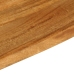 Tablero de mesa borde natural madera maciza mango 40x20x2,5 cm